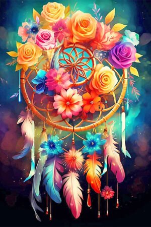 Atrapasueños Floral Premium