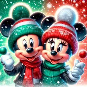 Navidad Mickey y Minnie Premium