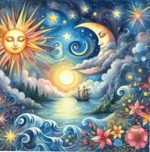 Paisaje Sol y Luna Premium