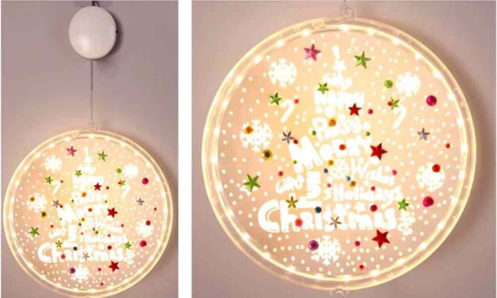 Lámpara Decorativa Árbol Merry Christmas