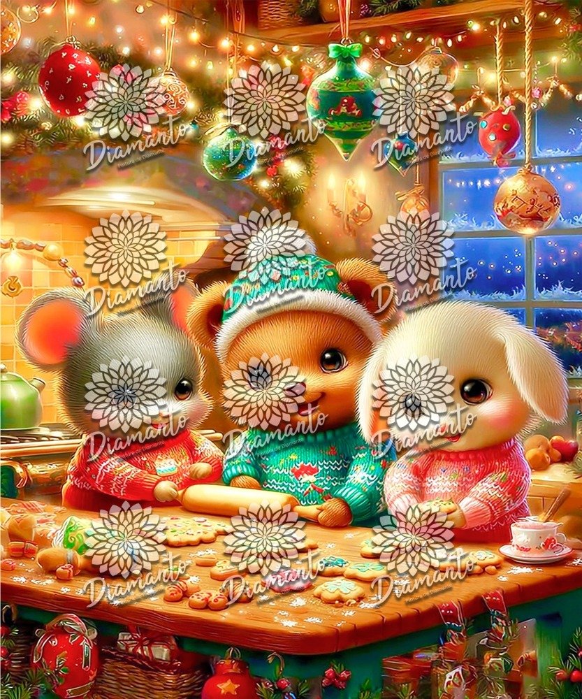 Tarde de Galletas Luxury ©DIAMANTO PINTURA