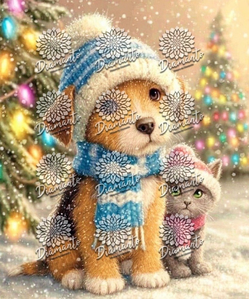 Coco y Louie Luxury ©DIAMANTO PINTURA