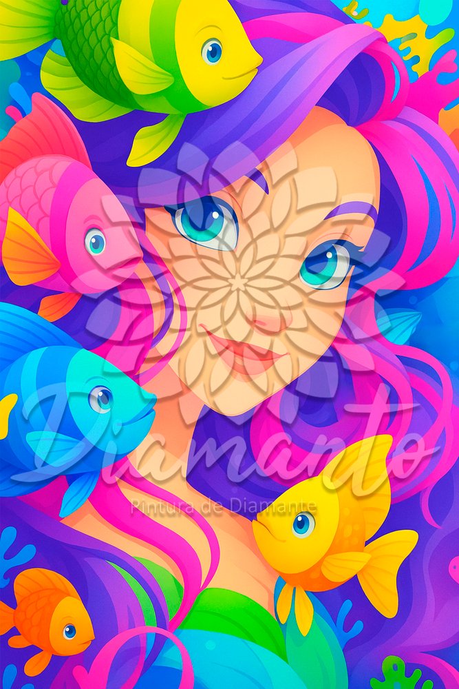 La Sirena de Diamanto Luxury ©DIAMANTO PINTURA