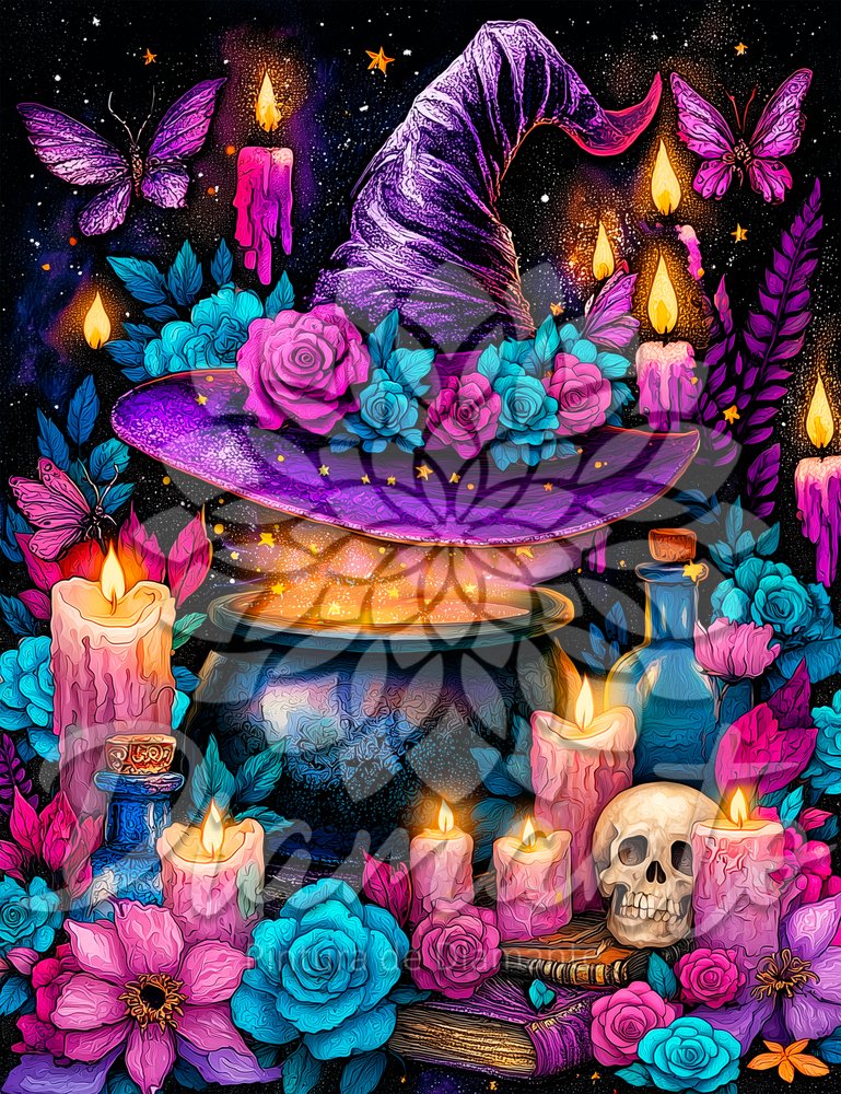 El Rincón de la Brujita Luxury ©DIAMANTO PINTURA