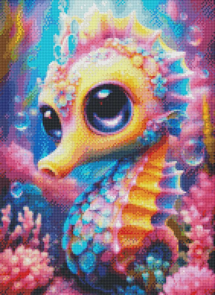 Lindo Caballito de Mar Luxury ©DIAMANTO PINTURA - Image 3