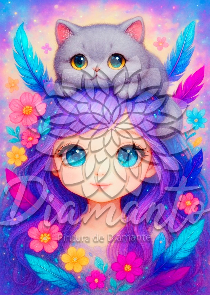 Mejores Amigos Luxury ©DIAMANTO PINTURA