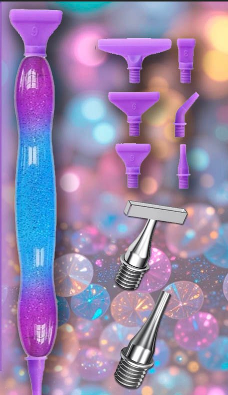 Punteros con 2 Puntas de Metal + 7 puntas plásticas multiplacer