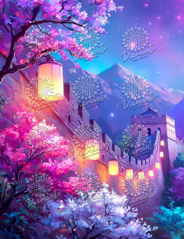 La Gran Muralla China Luxury ©DIAMANTO PINTURA