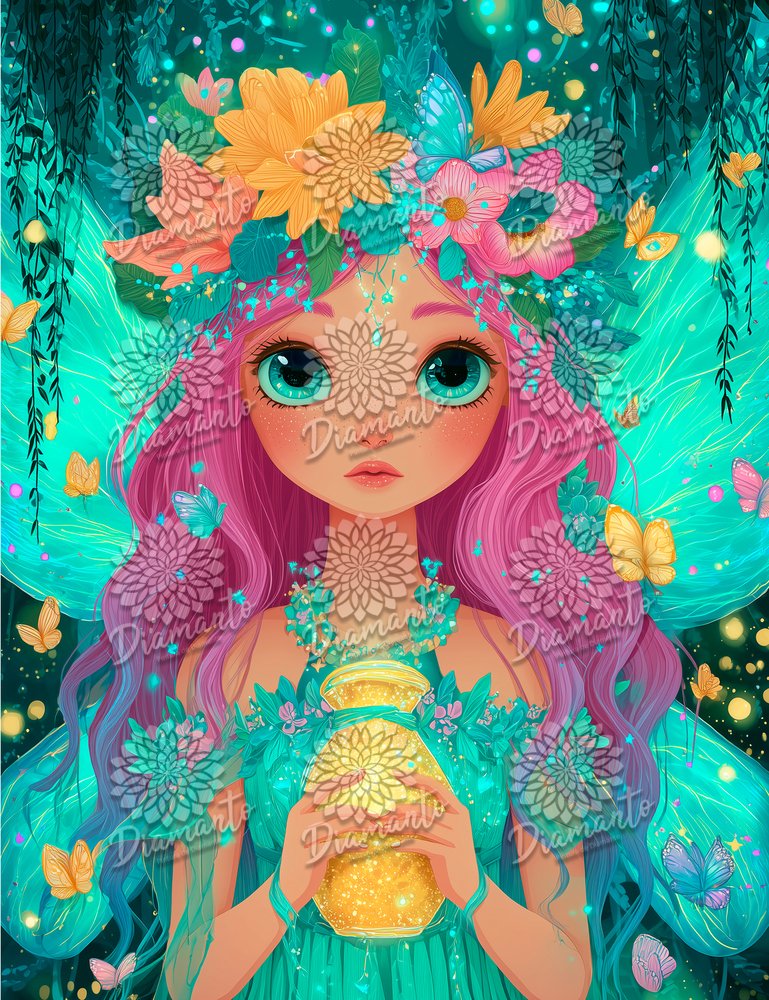 Guardiana Polvo de Hada Luxury ©DIAMANTO PINTURA