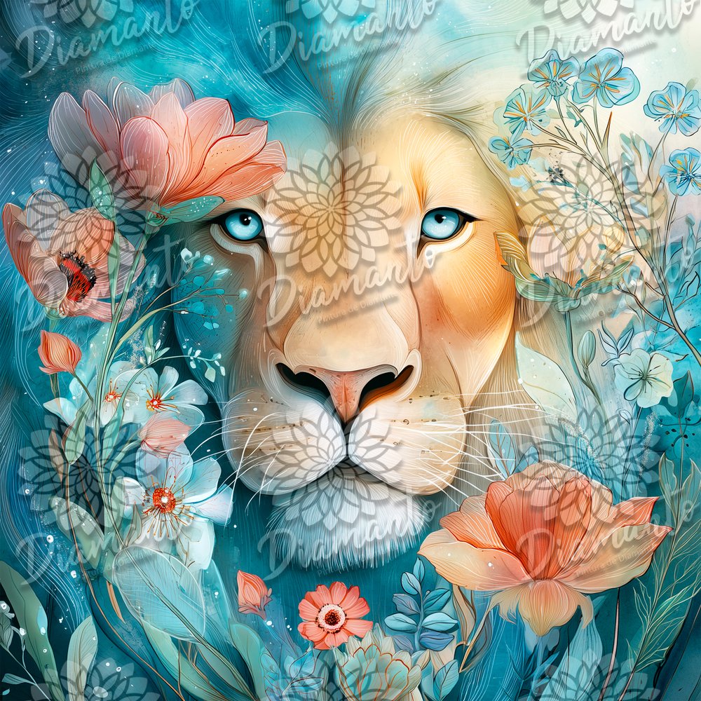 El Rey de la Selva Luxury ©DIAMANTO PINTURA