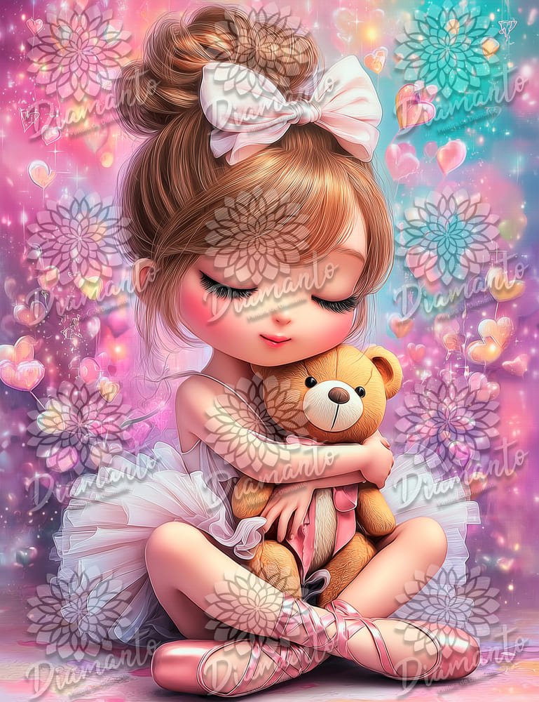 Tierna Bailarina Luxury ©DIAMANTO PINTURA